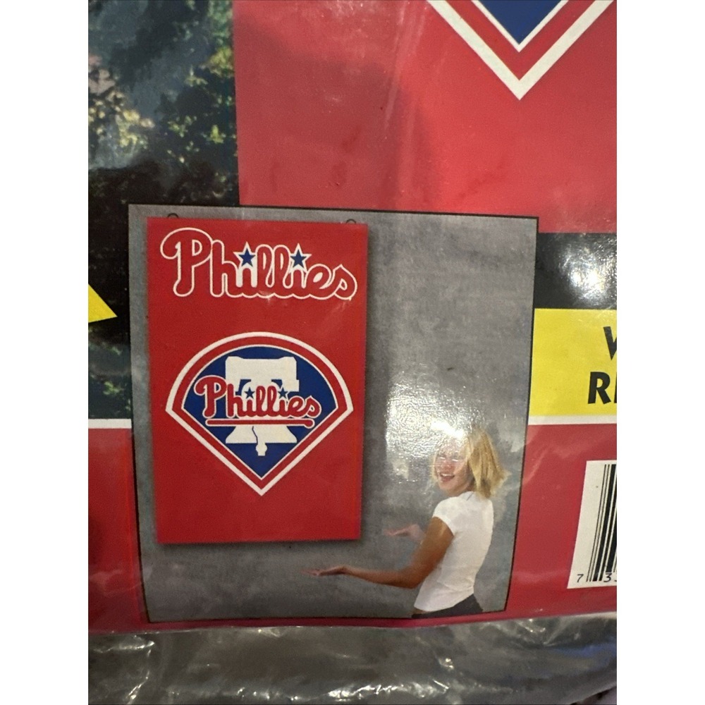 Philadelphia Phillies‎ MLB Premium Window Garden Flag 44x28 Embroider